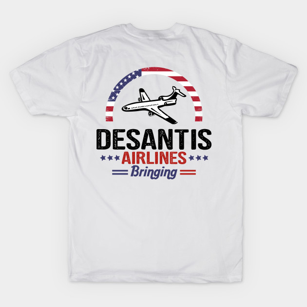 DeSantis Airlines Funny Political Meme Ron DeSantis by AYOUGO.ZONDA™